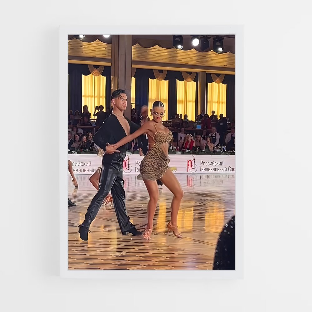 Poster Danse Passionnée (vue 3)
